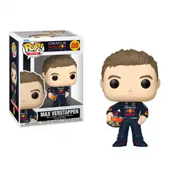 Intertoys Funko Pop! figuur Oracle Red Bull Racing Max Verstappen met helm aanbieding