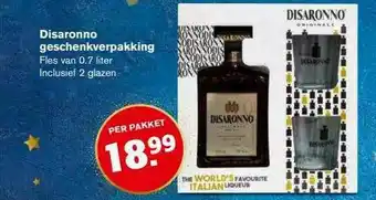 Hoogvliet Disaronno Geschenkverpakking aanbieding