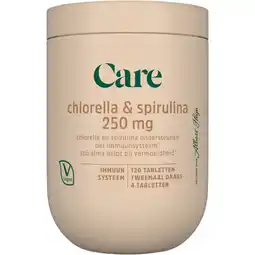 Albert Heijn Care Chlorella & spirulina 250mg aanbieding
