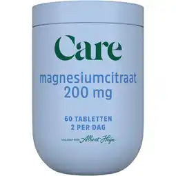 Albert Heijn Care Magnesiumcitraat 200mg aanbieding