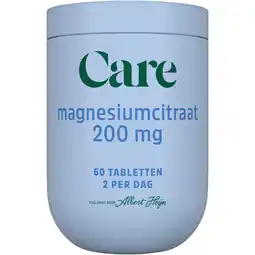 Albert Heijn Care Magnesiumcitraat 200mg aanbieding