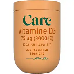 Albert Heijn Care Vitamine D3 75µg aanbieding