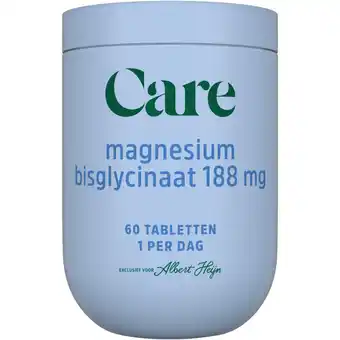 Albert Heijn Care Magnesium bisglycinaat 188mg aanbieding