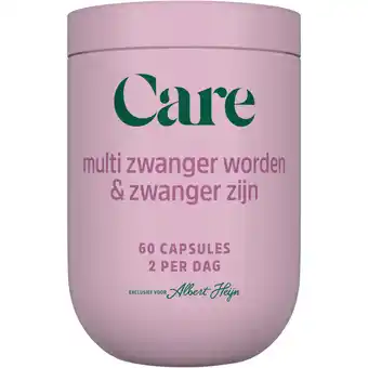 Albert Heijn Care Multi zwanger worden & zwanger zijn aanbieding