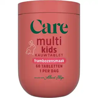 Albert Heijn Care Multi kids frambozensmaak aanbieding