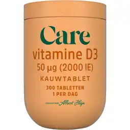 Albert Heijn Care Vitamine D3 50µg aanbieding