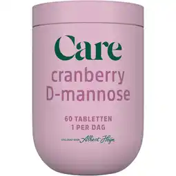 Albert Heijn Care Cranberry D-mannose aanbieding