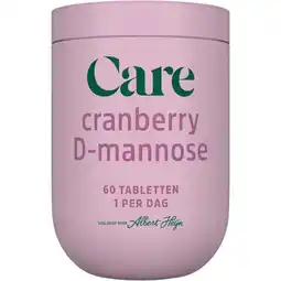 Albert Heijn Care Cranberry D-mannose aanbieding