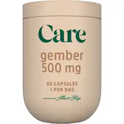 Albert Heijn Care Gemberpoeder 500mg aanbieding