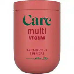 Albert Heijn Care Multi vitaminen vrouw aanbieding