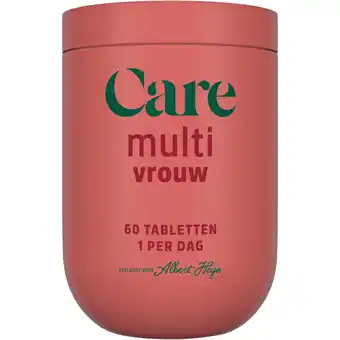 Albert Heijn Care Multi vitaminen vrouw aanbieding
