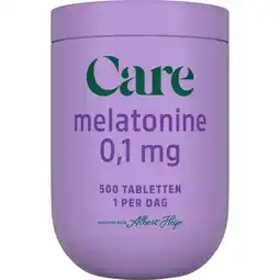 Albert Heijn Care Melatonine 0,1mg aanbieding