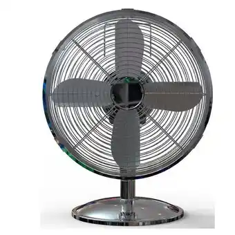 Praxis Sencys tafelventilator Ø30cm New Class II 45W chroom aanbieding