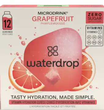 De Online Drogist Waterdrop Microdrink Grapefruit aanbieding