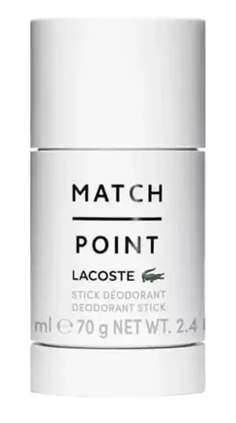 De Online Drogist Lacoste Match Point Deodorant Stick aanbieding