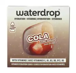 De Online Drogist Waterdrop Microdrink Cola 12ST aanbieding