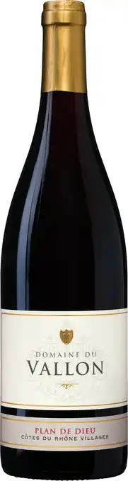 Wijnvoordeel Domaine du Vallon Plan de Dieu Côtes du Rhône Villages aanbieding