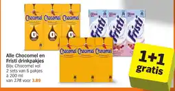 Albert Heijn Alle Chocomel en Fristi drinkpakjes aanbieding