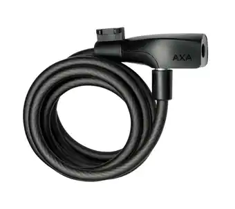 ANWB Axa Kabelslot Resolute 180/8 Zwart aanbieding