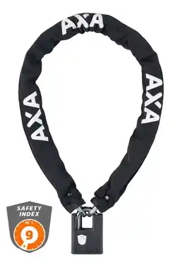 ANWB Axa kettingslot Clinch+ 105/7,5 Zwart aanbieding