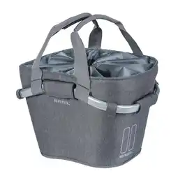 ANWB Basil Fietsmand 2Day Carry All 15 Liter Grijs aanbieding