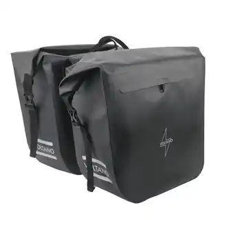 ANWB Voltano Dubbele Rolltop Fietstas 48 L Zwart XXL aanbieding