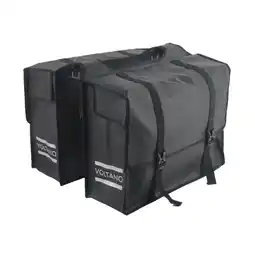 ANWB Voltano Dubbele Fietstas XL Tarpaulin Zwart XXL aanbieding