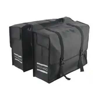 ANWB Voltano Dubbele Fietstas XL Tarpaulin Zwart XXL aanbieding