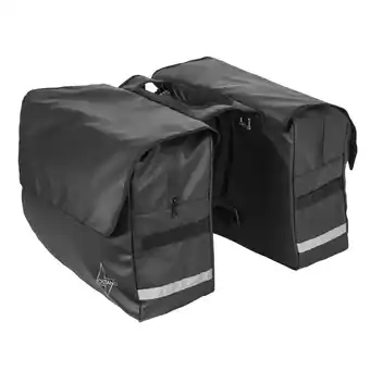 ANWB Voltano luxe dubbele fietstas XL 44 L Zwart XXL aanbieding
