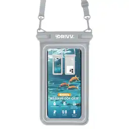 ANWB Drivv. Waterdicht Telefoonhoesje 6.8 inch Gray XXL aanbieding