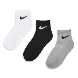 Foot Locker Nike Kids Crew 3 Pack Unisex Sokken - Wit - Maat: 27 - 35 - Foot Locker aanbieding