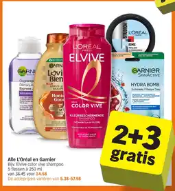 Albert Heijn Alle L'Oréal en Garnier aanbieding