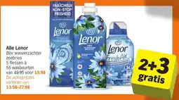 Albert Heijn Alle Lenor aanbieding