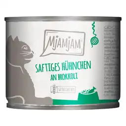 Zooplus Economy Pack: 24x200g MjAMjAM Sappige Kip op Broccoli Natte Kattenvoer aanbieding