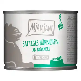 Zooplus Economy Pack: 24x200g MjAMjAM Sappige Kip op Broccoli Natte Kattenvoer aanbieding