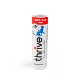 Zooplus 25g Vriesgedroogde 3 x Tonijn Thrive Kattensnacks aanbieding