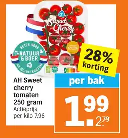 Albert Heijn AH Sweet cherry tomaten aanbieding