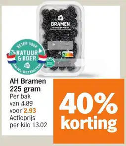 Albert Heijn AH Bramen 225 gram aanbieding