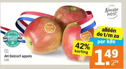 Albert Heijn AH Delcorf appels aanbieding