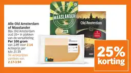 Albert Heijn Alle Old Amsterdam of Maaslander aanbieding