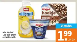 Albert Heijn Alle Almhofen Müllermilk aanbieding