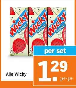 Albert Heijn Alle Wicky aanbieding
