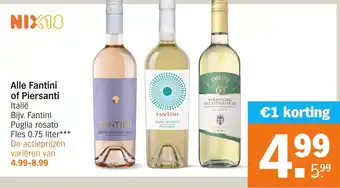 Albert Heijn Alle Fantini of Piersanti aanbieding