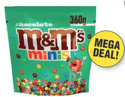 Budget Food M&M's Mini's aanbieding