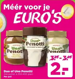 PLUS Duo of Uno Penotti aanbieding