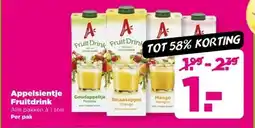 PLUS Appelsientje Fruitdrink aanbieding