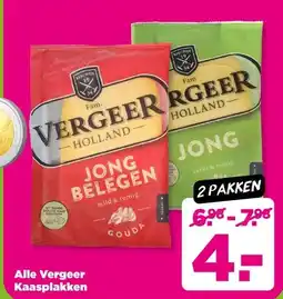 PLUS Alle Vergeer Kaasplakken aanbieding
