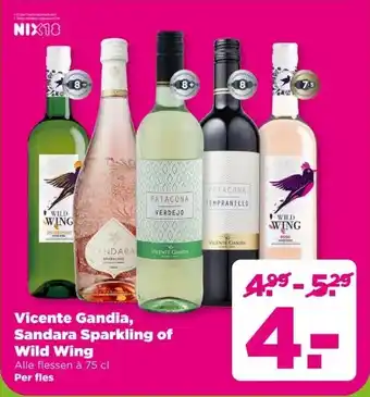 PLUS Vicente Gandia, Sandara Sparkling of Wild Wing aanbieding