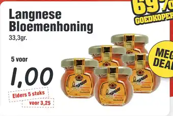 Budget Food Langnese Bloemenhoning aanbieding