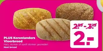 PLUS PLUS Korenlanders Vloerbrood aanbieding